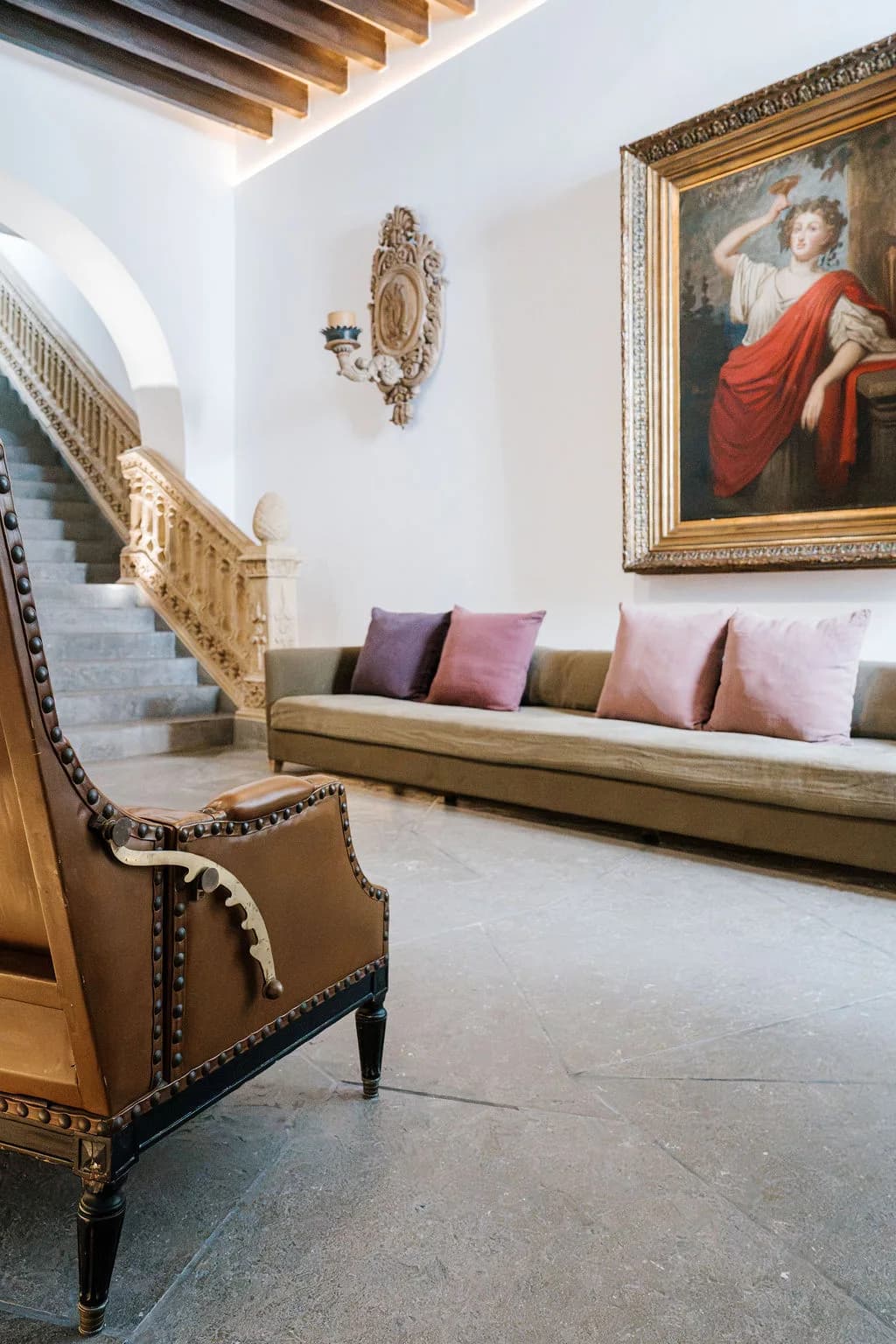 The staircase